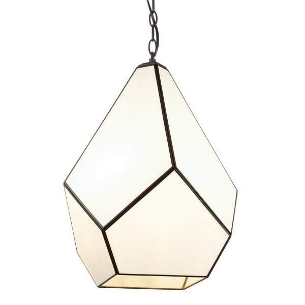 Люстра Geometry Glass Light Pendant Milk 4 Молочный в Нижнем Новгороде | Loft Concept 