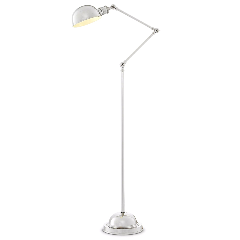 Торшер Eichholtz Floor Lamp Soho Nickel Никель в Нижнем Новгороде | Loft Concept 