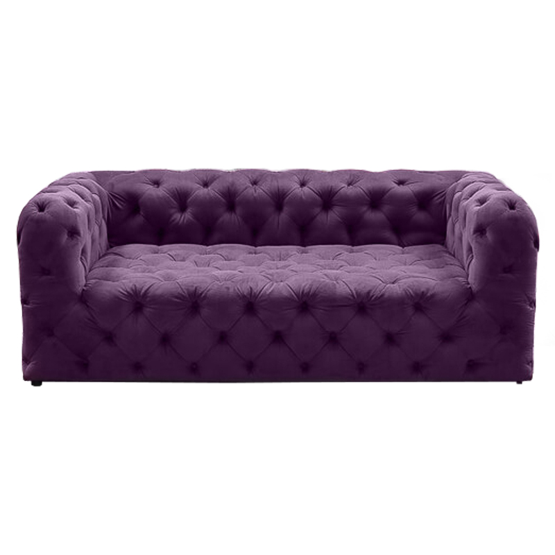 Диван Soho tufted purple velor Фиолетовый в Нижнем Новгороде | Loft Concept 