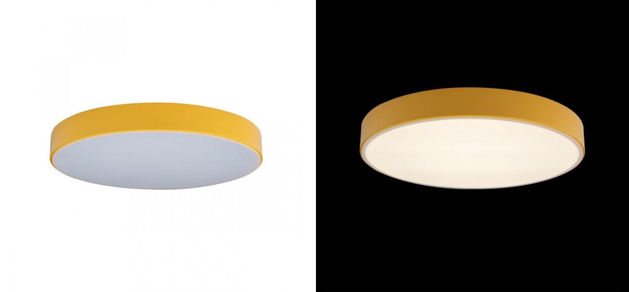 Потолочный светильник Maelis Yellow диаметр 40 - фото №2