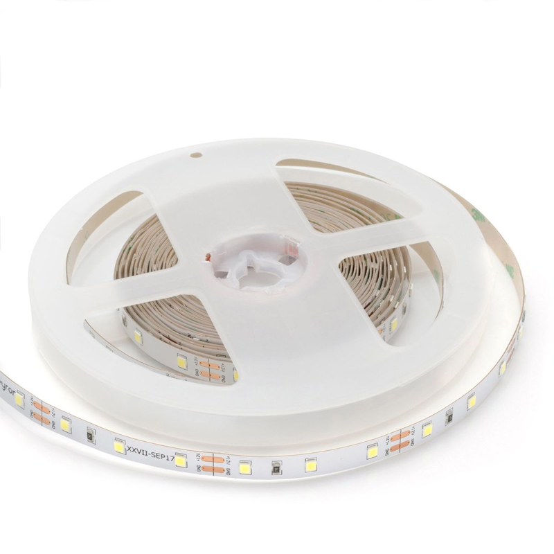 Комплект светодиодной ленты 4,8W/m 60LED/m 3528SMD холодный белый 5M Белый в Нижнем Новгороде | Loft Concept 