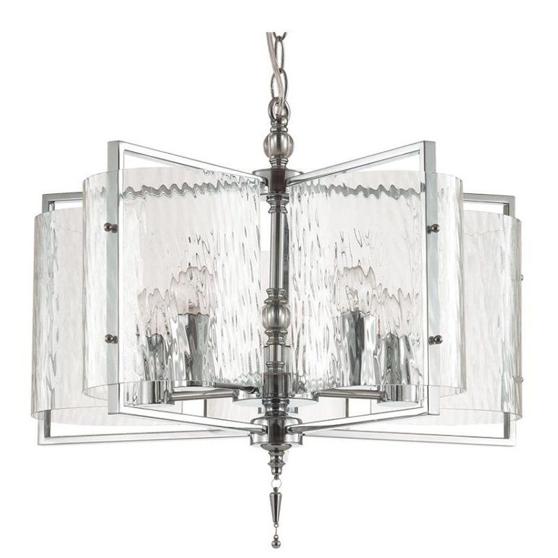 Люстра Karissa Chrome Chandelier 48 Хром Прозрачный (Transparent) в Нижнем Новгороде | Loft Concept 