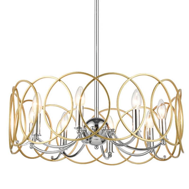 Люстра Jasira Chandelier Хром Золотой в Нижнем Новгороде | Loft Concept 