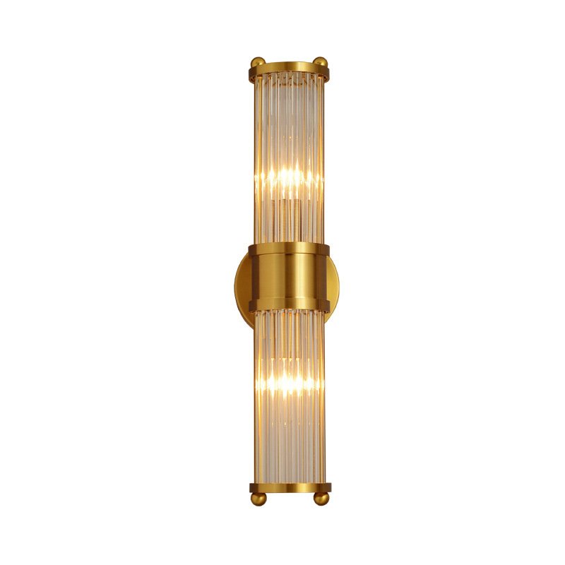 Ralph Lauren Бра Allen Double Light Brass Латунь Прозрачный (Transparent) в Нижнем Новгороде | Loft Concept 