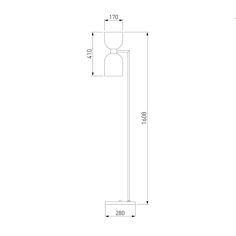 Торшер Light maker studio white and smok в Нижнем Новгороде