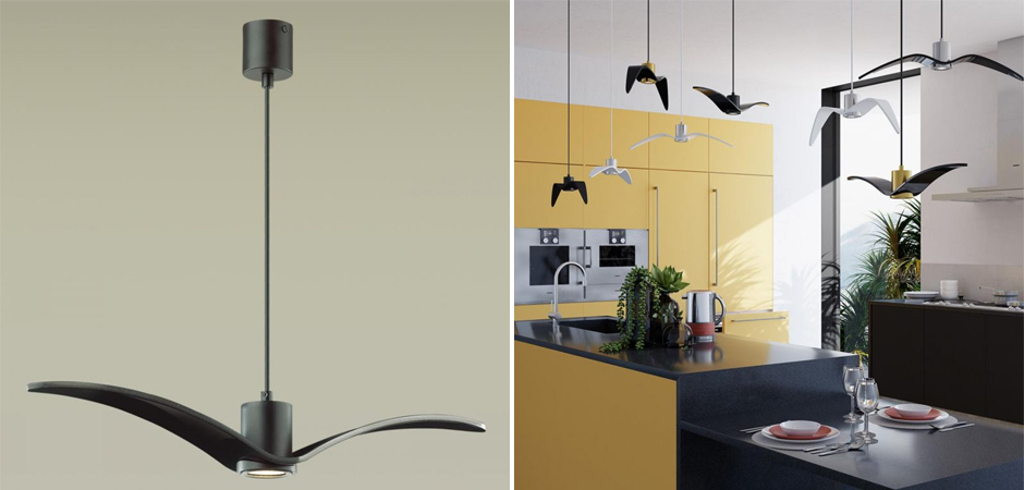 Подвесной светильник Seagull Scope черный Подвесной светильник Seagull Scope черный - Loft-Concept в Нижнем Новгороде
