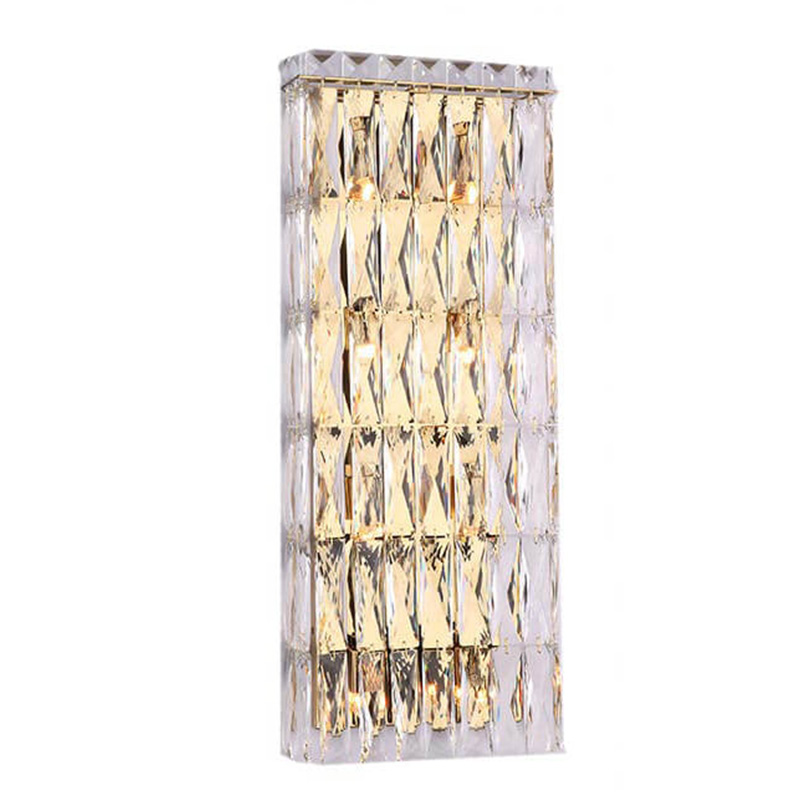 Бра Crystal Regena Gold Wall Lamp 8 Золотой Прозрачный (Transparent) в Нижнем Новгороде | Loft Concept 