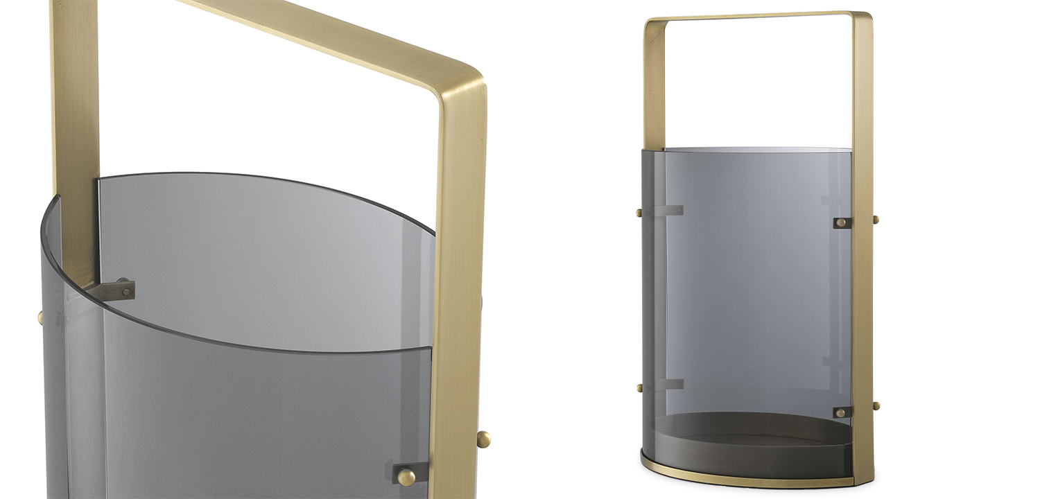 Подсвечник Eichholtz Hurricane Reid S Brass - фото