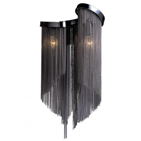 Бра Atlantis Chain Wall lamp Black Темный хром в Нижнем Новгороде | Loft Concept 