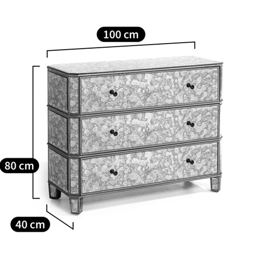 Комод зеркальный Glorious Chest of Drawers в Нижнем Новгороде