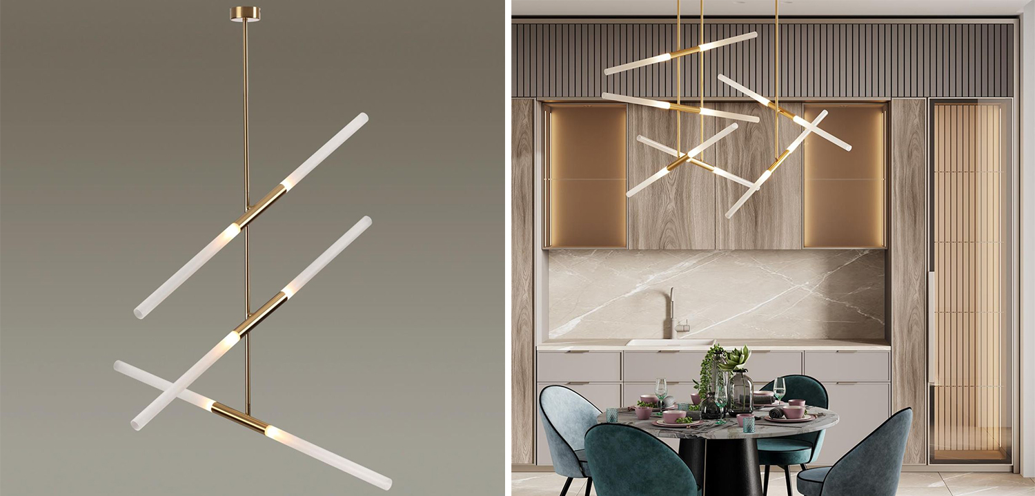 Светильник Gold Delta Light 6 lamp - фото