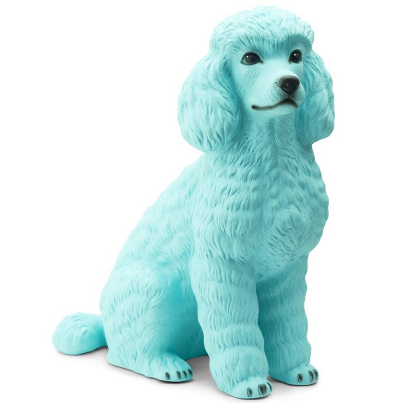 Статуэтка Abhika Poodle Bisc. Turquoise Бирюзовый в Нижнем Новгороде | Loft Concept 