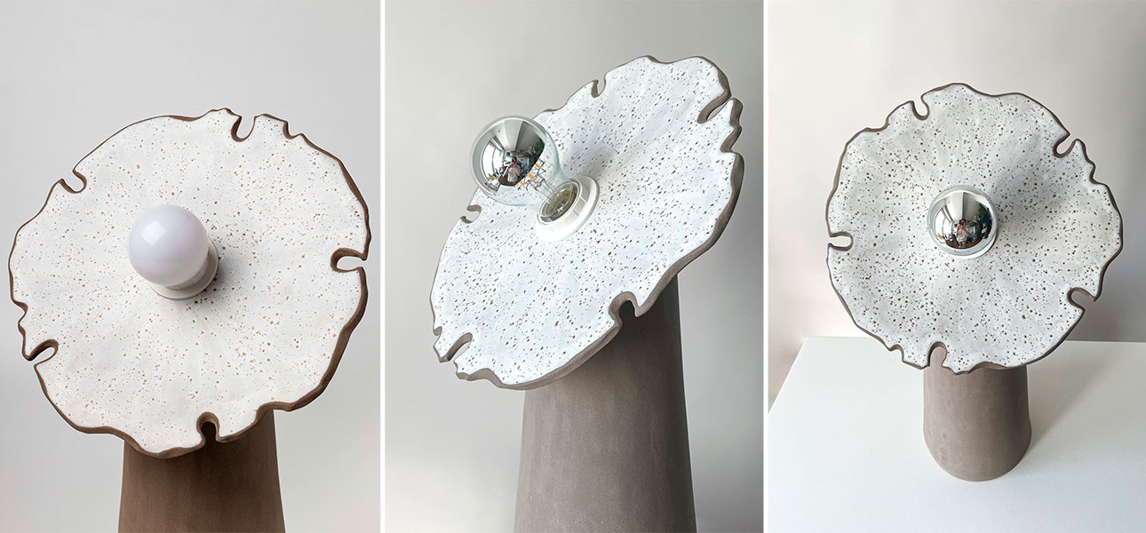 Настольные лампы FLOW big (антрацит) - фото №3