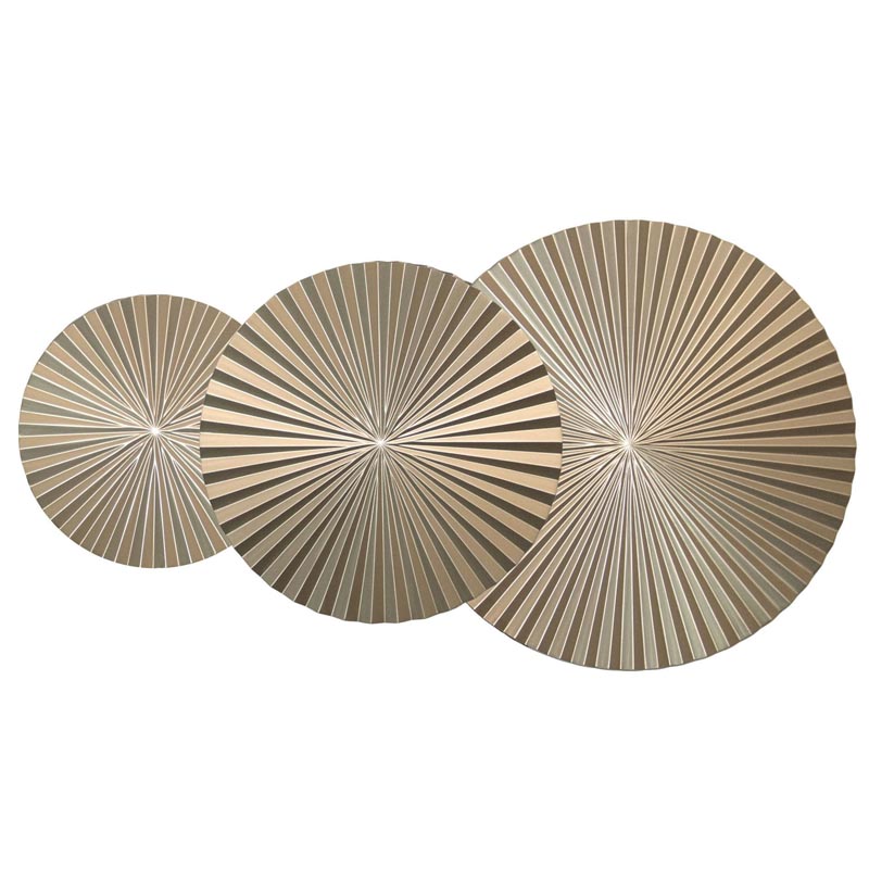 Арт-объект Apollo Champagne Wall Plaque Disc 3 Золотой Шампань в Нижнем Новгороде | Loft Concept 