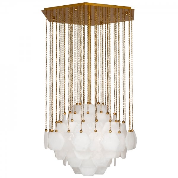 Люстра Jonathan Adler VIENNA LARGE CHANDELIER Латунь в Нижнем Новгороде | Loft Concept 