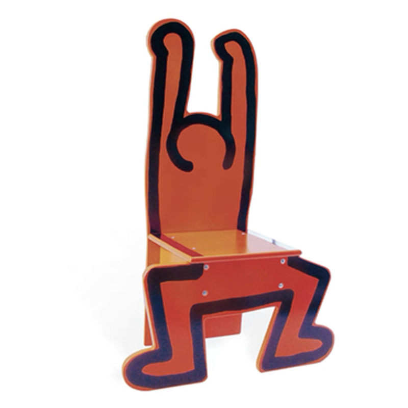 Детский стул Chaise Keith Haring Dancer Vilac Красный Красный в Нижнем Новгороде | Loft Concept 