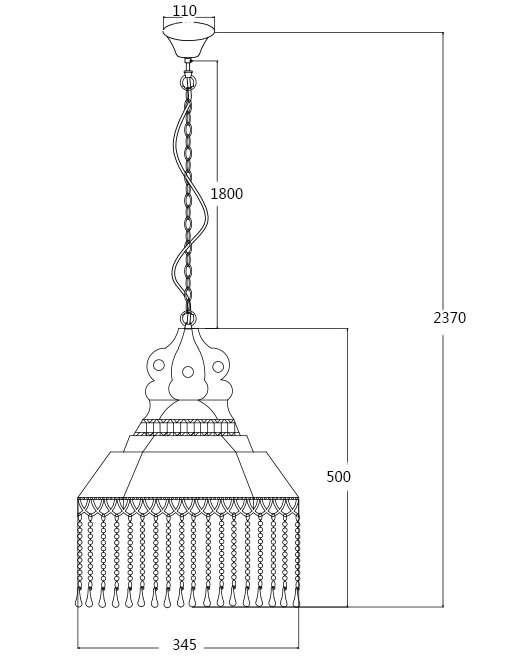 Люстра Loft Mosque Chandelier в Нижнем Новгороде