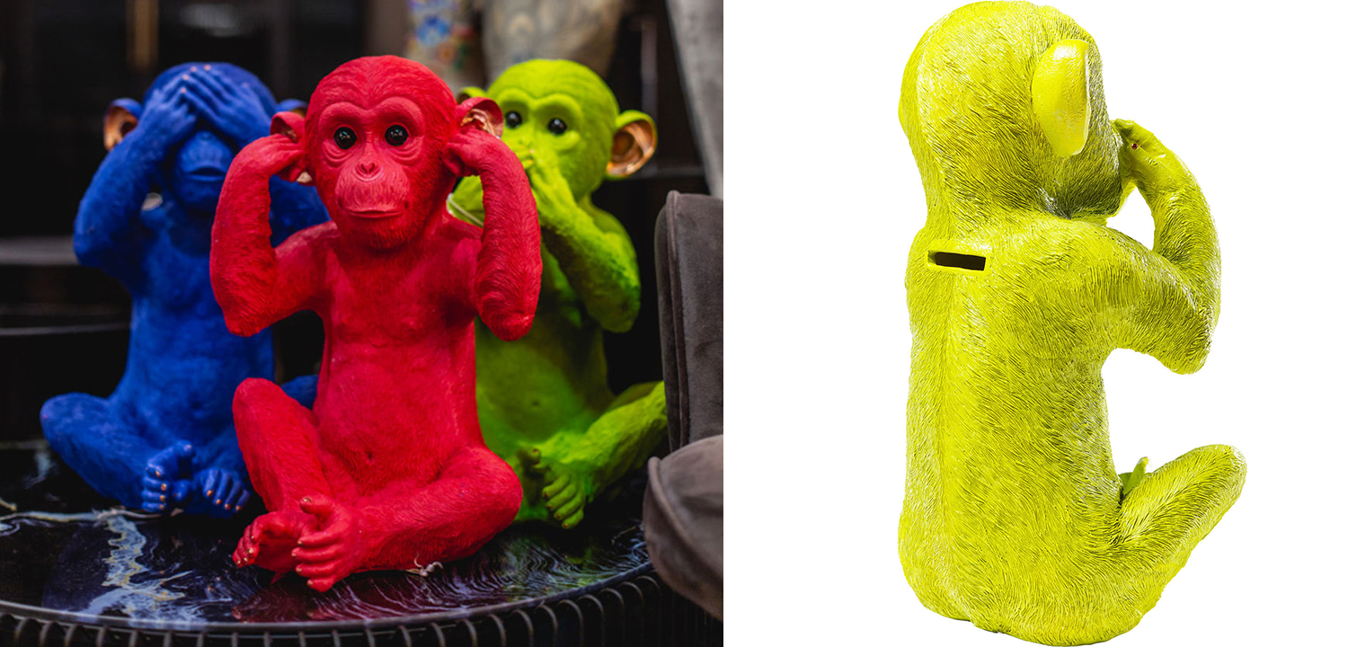 Копилка Yellow Monkey - фото