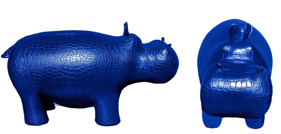 Пуф Бегемот Poof Hippo blue - Loft-Concept в Нижнем Новгороде