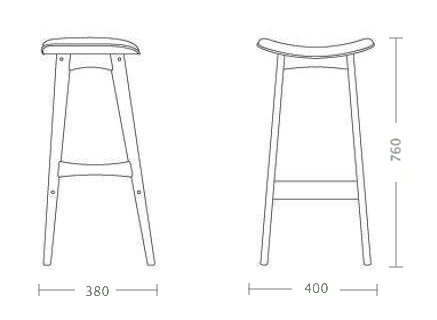 Стул Johannes Andersen Allegra Bar Stool в Нижнем Новгороде