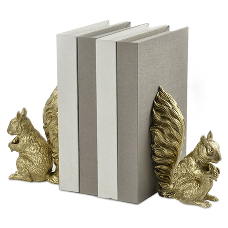 Держатель для книг Squirrel Book Holder Золотой в Нижнем Новгороде | Loft Concept 