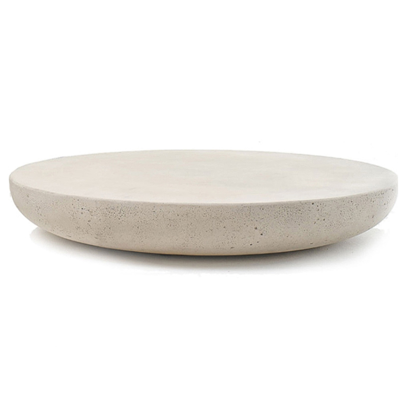 Кофейный стол Tori Round Travertine Coffee Table Бежевый в Нижнем Новгороде | Loft Concept 