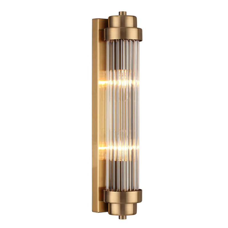 Бра Dirck Glass TUBE Sconce Bronze Бронза в Нижнем Новгороде | Loft Concept 