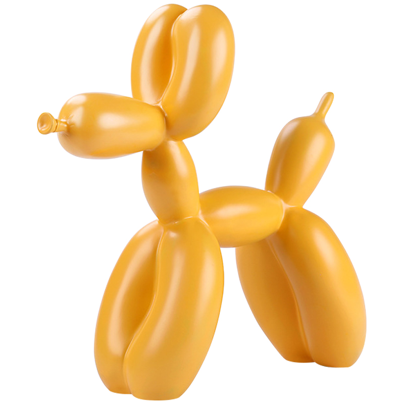 Статуэтка Jeff Koons Balloon Dog Matte Yellow Желтый в Нижнем Новгороде | Loft Concept 