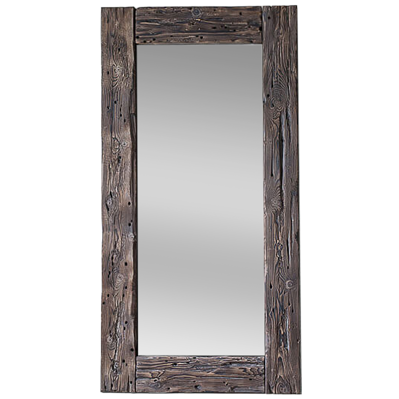 Зеркало Aged Wood Mirror Коричневый винтаж в Нижнем Новгороде | Loft Concept 