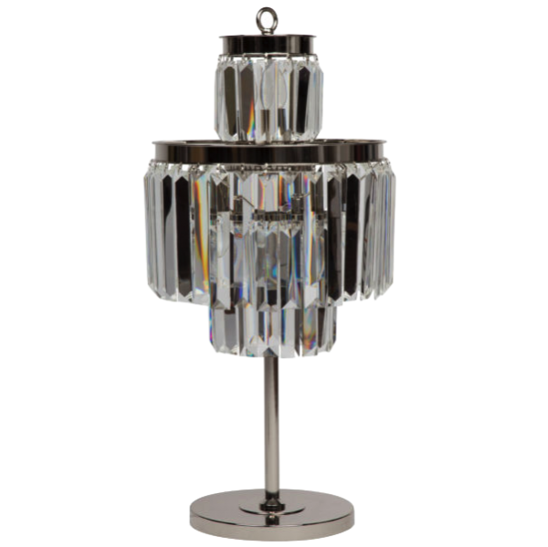 Настольная лампа 1920S Odeon Mirror Glass Table Lamp Three-Level  в Нижнем Новгороде | Loft Concept 