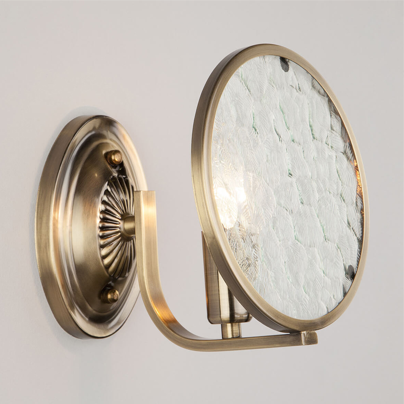 Бра Moibeal Sconce antique bronze Античная Бронза Прозрачный (Transparent) в Нижнем Новгороде | Loft Concept 