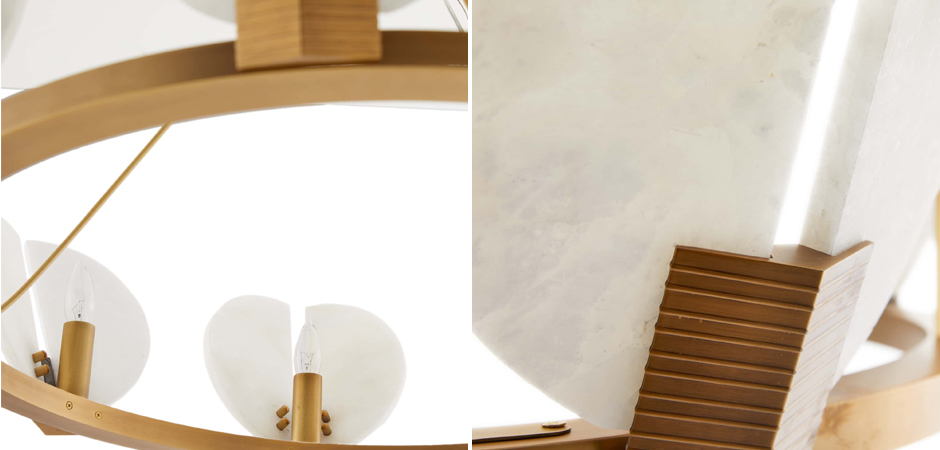 Люстра Arteriors SIERRA CHANDELIER GOLD - фото №2