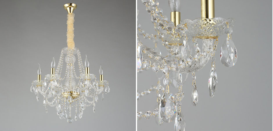 Хрустальная Люстра Tears Золотая  - Loft-Concept в Нижнем Новгороде