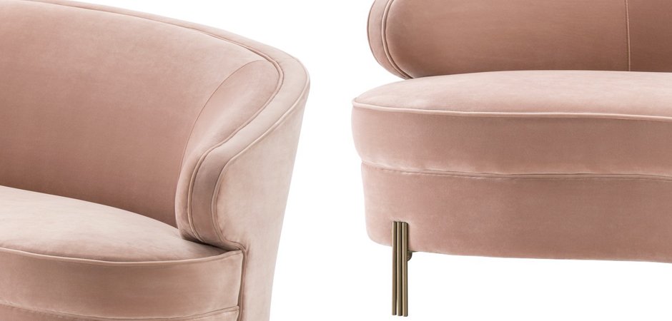 Диван Eichholtz Sofa Pierson nude Диван Eichholtz Sofa Pierson nude - Loft-Concept в Нижнем Новгороде