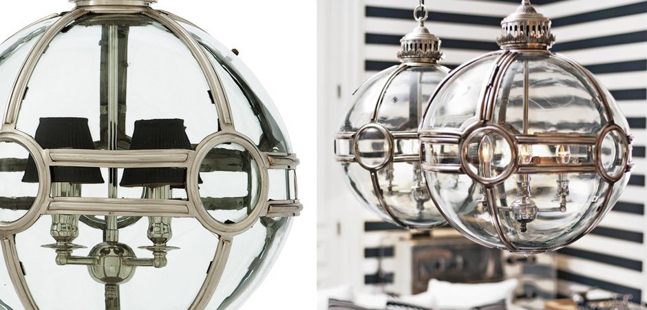 Люстра Lantern Hagerty Antique Silver - Loft-Concept в Нижнем Новгороде
