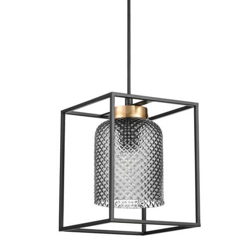 Подвесной светильник Myron Hanging lamp Черный Дымчатый (Smoke) в Нижнем Новгороде | Loft Concept 