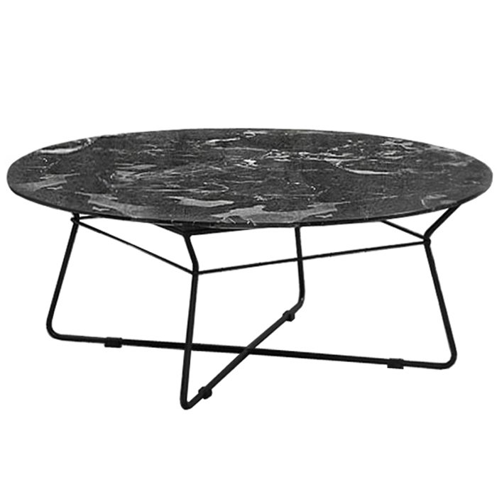 Кофейный стол Marble Coffee Table Черный Черный Мрамор Nero в Нижнем Новгороде | Loft Concept 