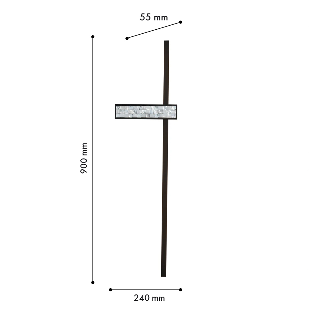 Бра с декором из перламутровой морской ракушки Touch of Marine Charm в Нижнем Новгороде