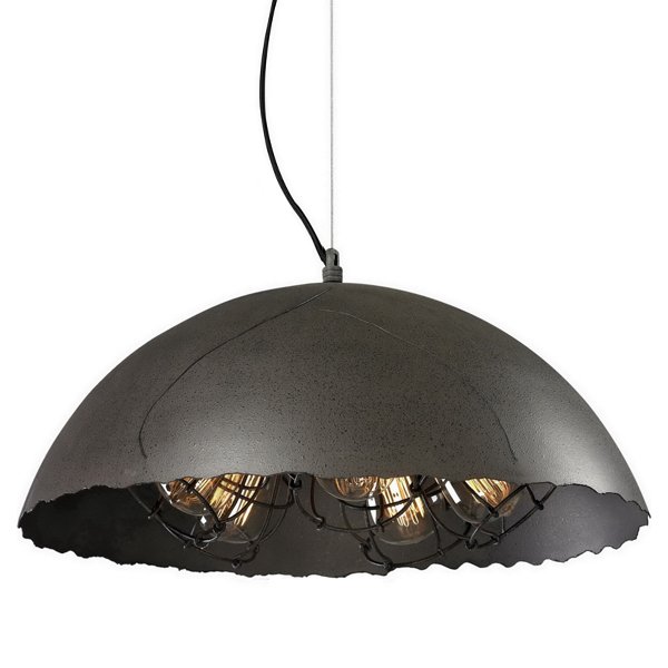 Подвесной светильник Uneven Edge Loft Pendant lamp 5 Графит в Нижнем Новгороде | Loft Concept 