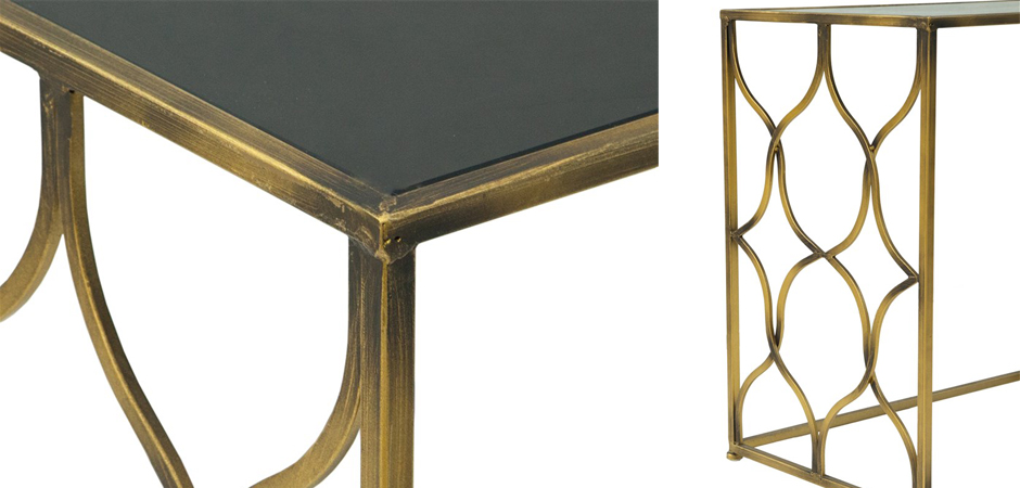 Консоль Golden Broken Rhombuses - Loft-Concept в Нижнем Новгороде