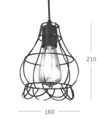 Cветильник Loft Nest Cage №5 в Нижнем Новгороде