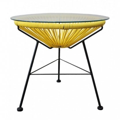 Приставной стол Acapulco side table Yellow Морская синь Желтый Оранжевый Зеленый Черный Белый в Нижнем Новгороде | Loft Concept 