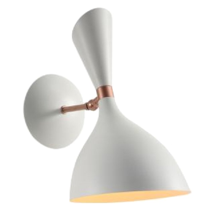 Бра Duke wall lamp White Белый Латунь в Нижнем Новгороде | Loft Concept 