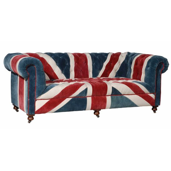 William Sofa Union Jack Velvet Andrew Martin Мульти в Нижнем Новгороде | Loft Concept 