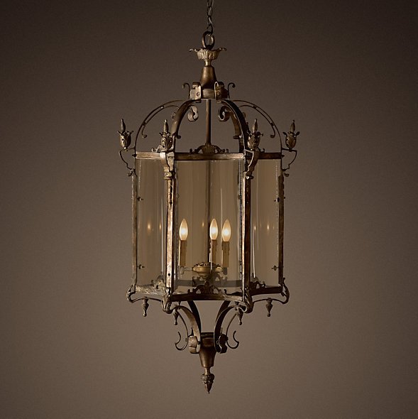 Люстра 19th Century Salerno Streetlight Pendant Lighting Черный в Нижнем Новгороде | Loft Concept 