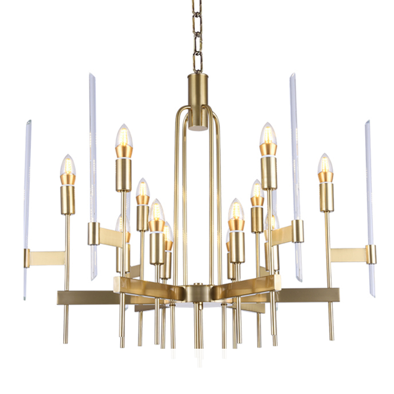 Bari Light Chandelier Aged Brass Золотой в Нижнем Новгороде | Loft Concept 