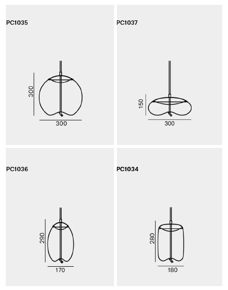 Подвесной светильник KNOT Small Gray glass Copper в Нижнем Новгороде