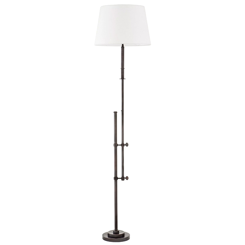 Торшер Eichholtz Floor Lamp Gordini Bronze Белый Темная бронза в Нижнем Новгороде | Loft Concept 