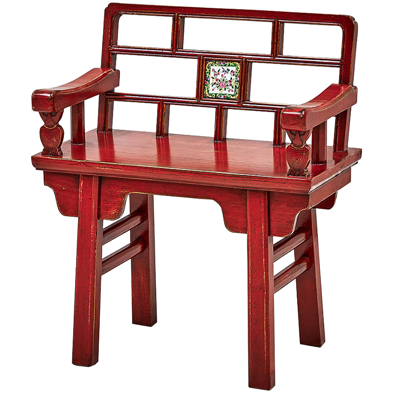 Стул Chinoiserie Red Stool Красный в Нижнем Новгороде | Loft Concept 