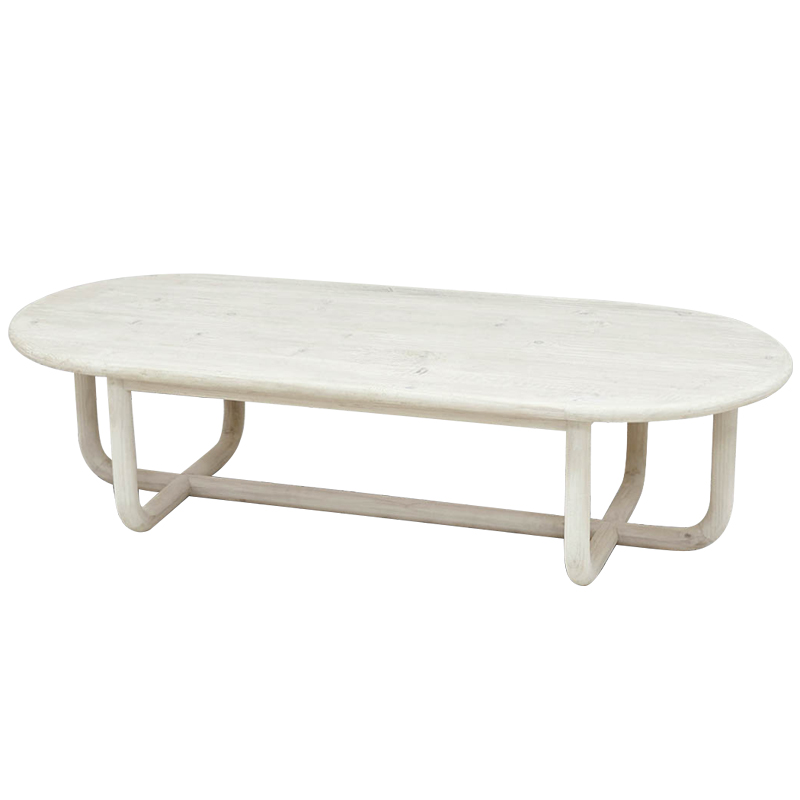 Кофейный стол Mathis Wood Coffee Table ivory ( слоновая кость ) в Нижнем Новгороде | Loft Concept 